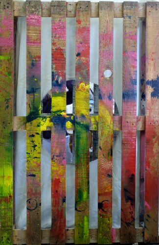 Eclaboussures n° 4 di Yvette Velay, Altri media in vendita su Singulart