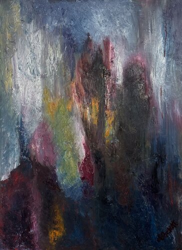 Deep Impact by Lisa Lockett, Painting for Sale on Singulart