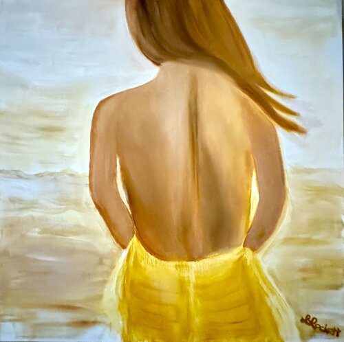 Into the Wind by Lisa Lockett, Painting for Sale on Singulart