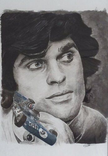 François Cevert von Éric Pawlak, Malerei kaufen auf Singulart