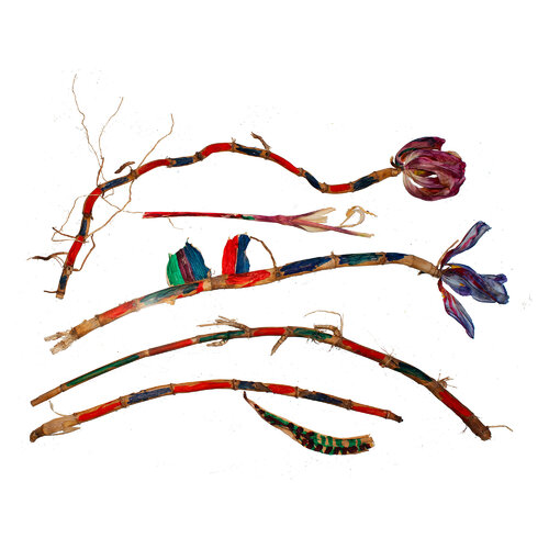 RE-flower 35 (no. 7) van Jan Skovgård, Schilderij te koop op Singulart