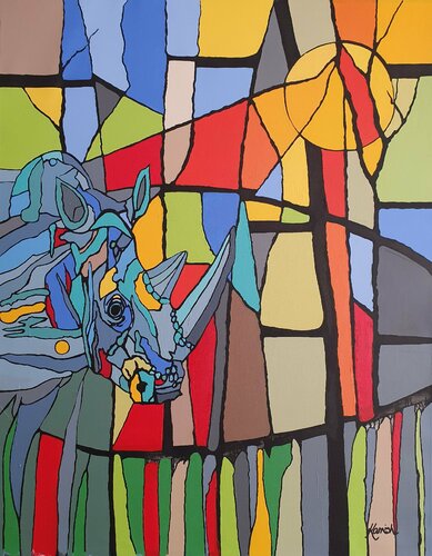 I AM Power van Karnish Art, Schilderij te koop op Singulart