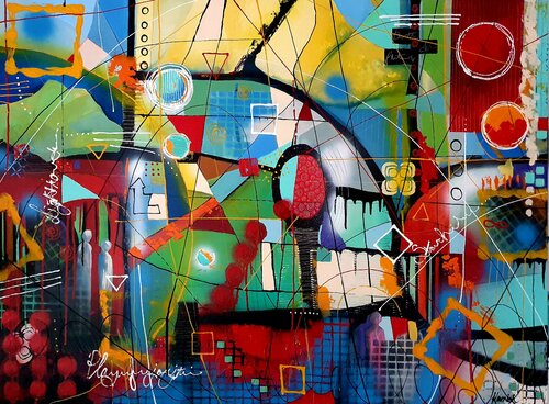Guardians of the Carnival von Karnish Art, Malerei kaufen auf Singulart