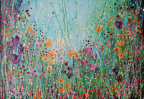 Enchanted - Meadow of Stillness van Karnish Art, Schilderij te koop op Singulart
