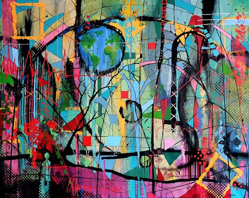 The Guardians of Gaia van Karnish Art, Schilderij te koop op Singulart
