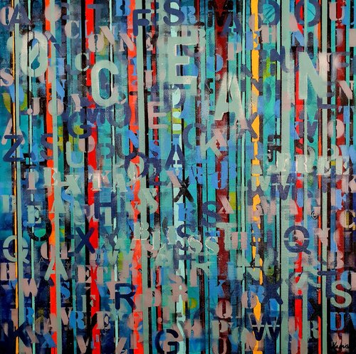 Ocean Whispers by Karnish Art, Painting for Sale on Singulart