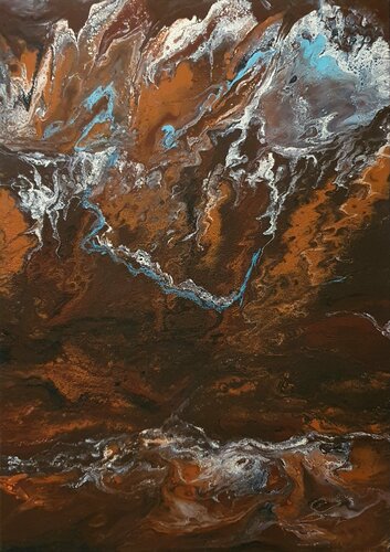 Google Earth van Karnish Art, Schilderij te koop op Singulart
