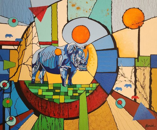 Quintessence of Power and Freedom von Karnish Art, Malerei kaufen auf Singulart