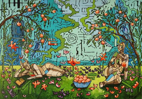 Abundance - Uncaged Splendour Karnish Art