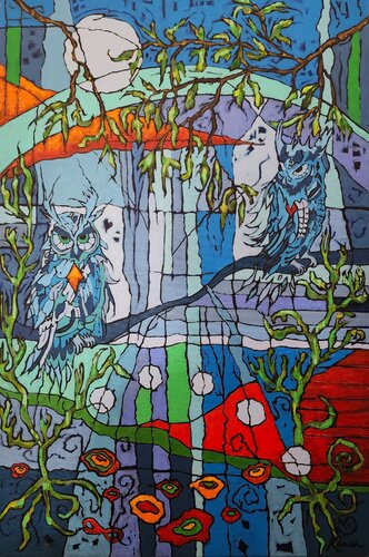 The Wisdom Keepers von Karnish Art, Malerei kaufen auf Singulart