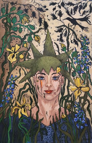 Goddess of Abundance van Karnish Art, Schilderij te koop op Singulart