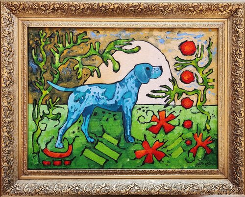 BLUE - Insightful Intent Karnish Art
