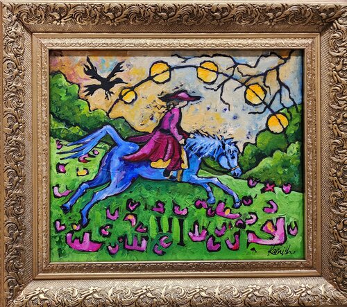 BLUE - Suncatchers van Karnish Art, Schilderij te koop op Singulart
