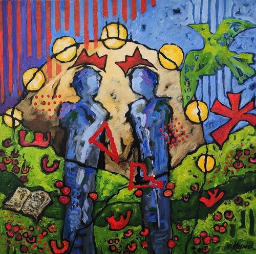 On Top of the World van Karnish Art, Schilderij te koop op Singulart