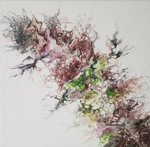 Play of the Salamander van Karnish Art, Schilderij te koop op Singulart