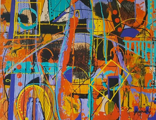 Guardians of Zenith II di Karnish Art, Pittura in vendita su Singulart