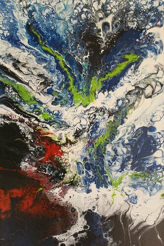 Out of the Abyss di Karnish Art, Pittura in vendita su Singulart