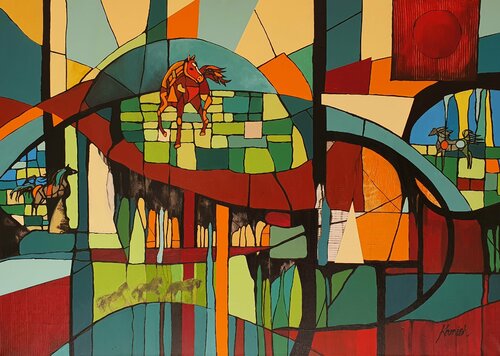 I AM Free di Karnish Art, Pittura in vendita su Singulart