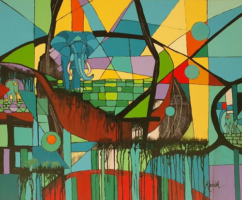 I AM Benevolence di Karnish Art, Pittura in vendita su Singulart