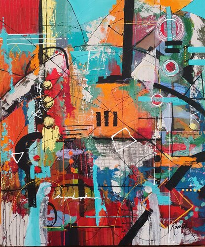 The Guardians of Vigour di Karnish Art, Pittura in vendita su Singulart