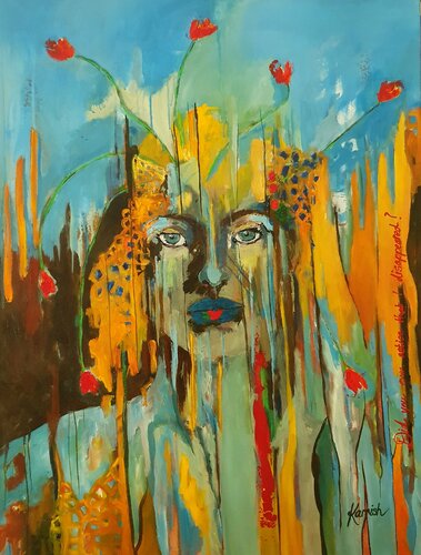 Did you even notice that I disappeared? van Karnish Art, Schilderij te koop op Singulart