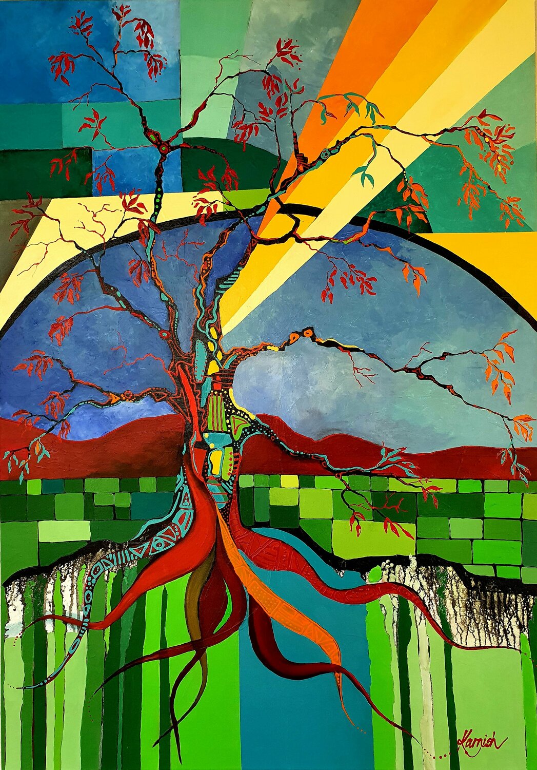 I AM the Storyteller Karnish Art