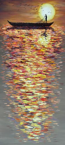 TWILIGHT von Anna Clark, Malerei kaufen auf Singulart