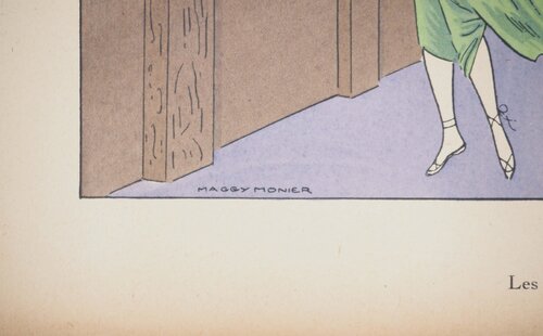 Art Déco : Les Merveilleuses, c by Maggy Monier, Print for Sale on Singulart