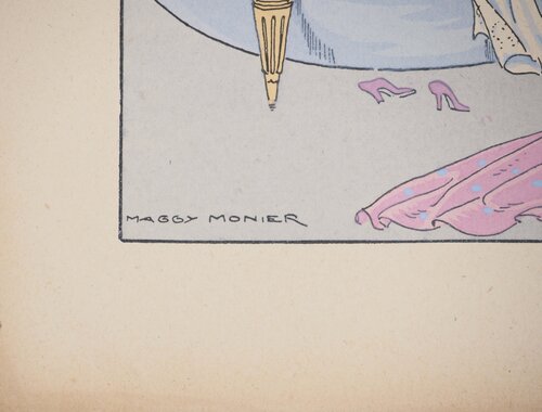 Art Déco : Le bain de Ninon, c Maggy Monier