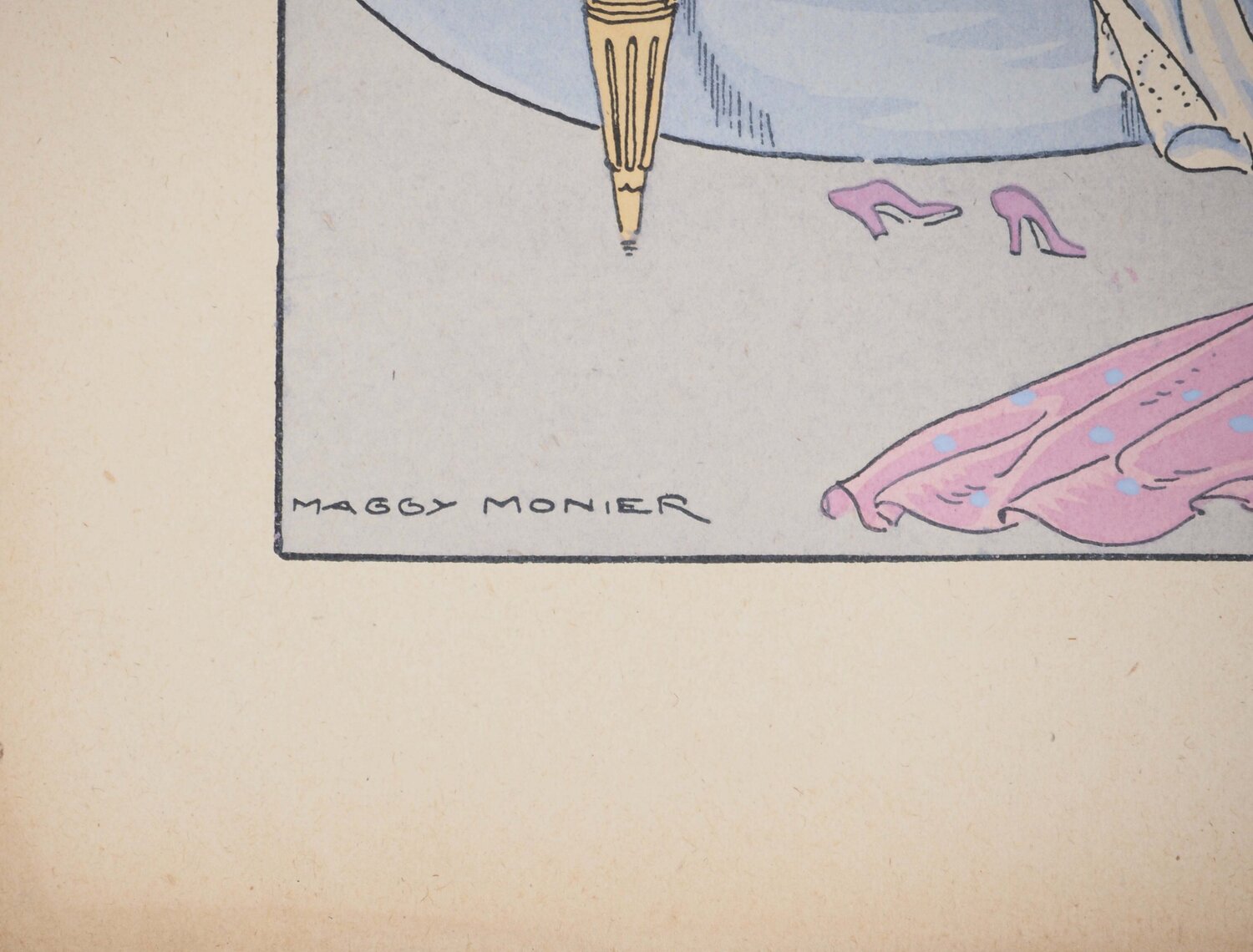 Art Déco : Le bain de Ninon, c Maggy Monier