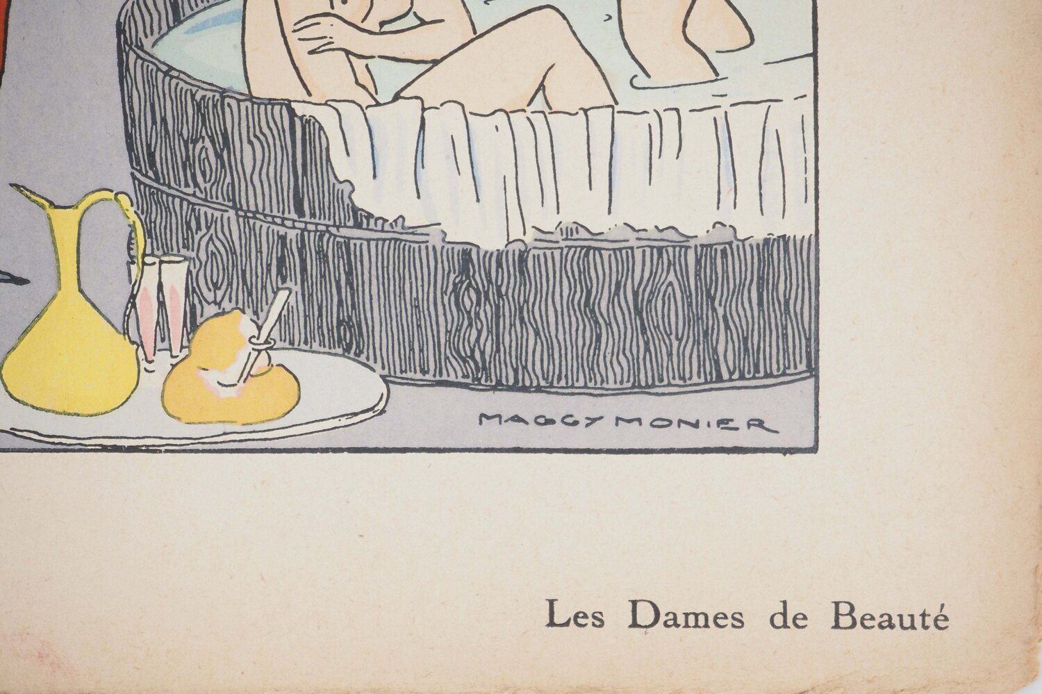Art Déco : Les dames de beauté, c Maggy Monier Stampa in vendita