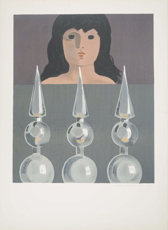 La femme au portail Adam Saulnier