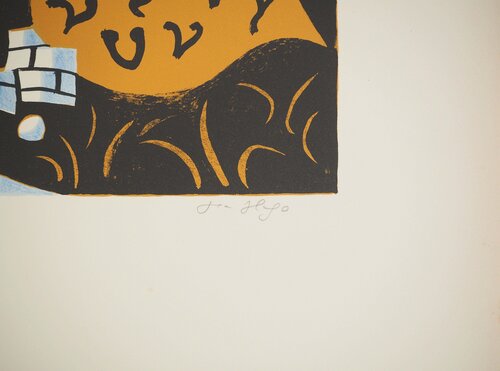 Paysage de Provence au cyprès by Jean Hugo, Print for Sale on Singulart