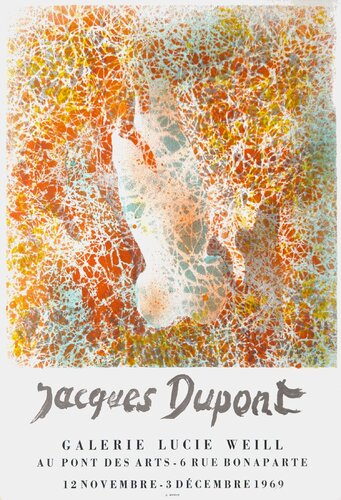Expo 69 - Galerie Lucie Weill von Jacques Dupont, Druck kaufen auf Singulart