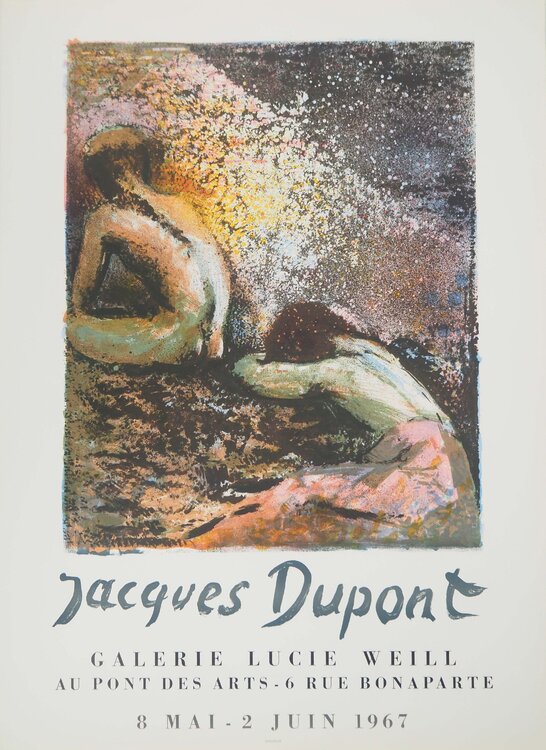 Couple se reposant Jacques Dupont
