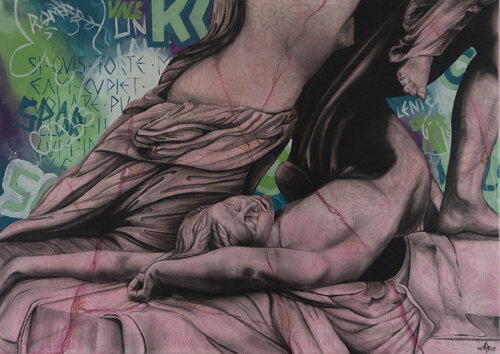 Totentanz par Armin Maier, Peinture en vente sur Singulart
