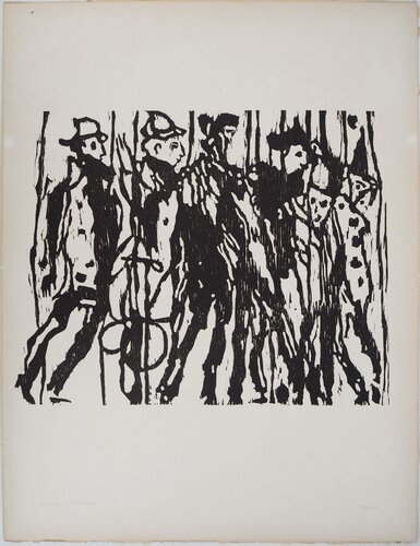 La parade by Richard Bilan, 版画 for Sale on Singulart