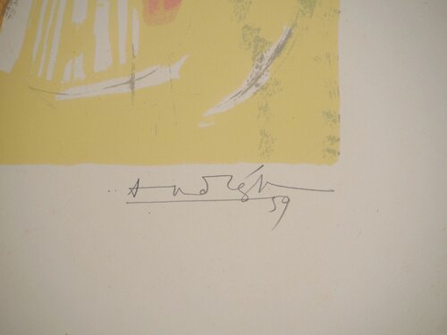 Composition colorée di Constantin Andreou, Stampa in vendita su Singulart