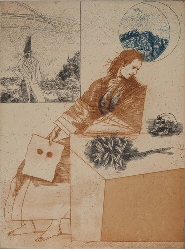 Vanitas chez Seghers by Miguel Conde, 版画 for Sale on Singulart