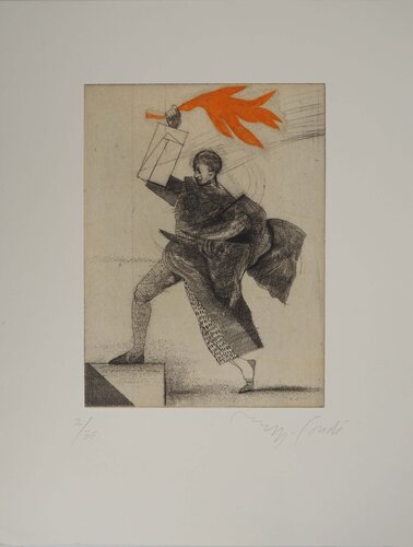 La flamme espagnole by Miguel Conde, Print for Sale on Singulart