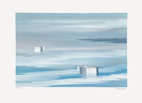 Bord du lac II by DENOEL, Print for Sale on Singulart