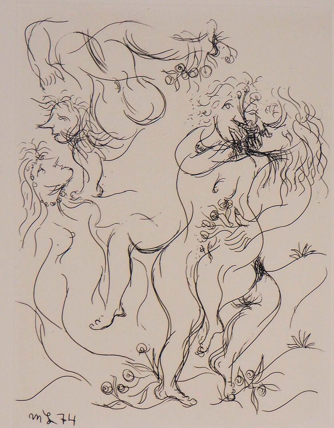 Cantique des Cantiques, Au jardin des passions Meyer Lazar Druck zu verkaufen