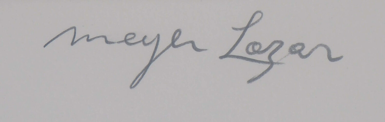 Cantique des Cantiques, Etreinte amoureuse Meyer Lazar