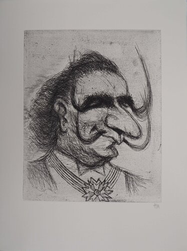Pompidou dalinisé de Louis Mitelberg, Impresión a la venta en Singulart