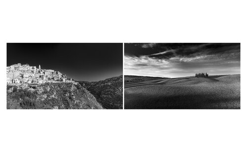 Dittico 2 Matera-S.Qurico D'Orcia Giampaolo Antoni