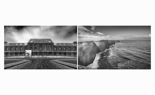 Dittico 3 Berlin-Cliff of Moher 2 Giampaolo Antoni