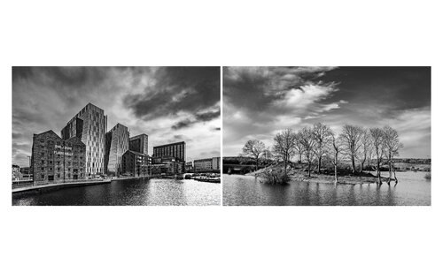 Dittico 10 Bolands Quay-Fountain Cross von Giampaolo Antoni, Fotografie kaufen auf Singulart