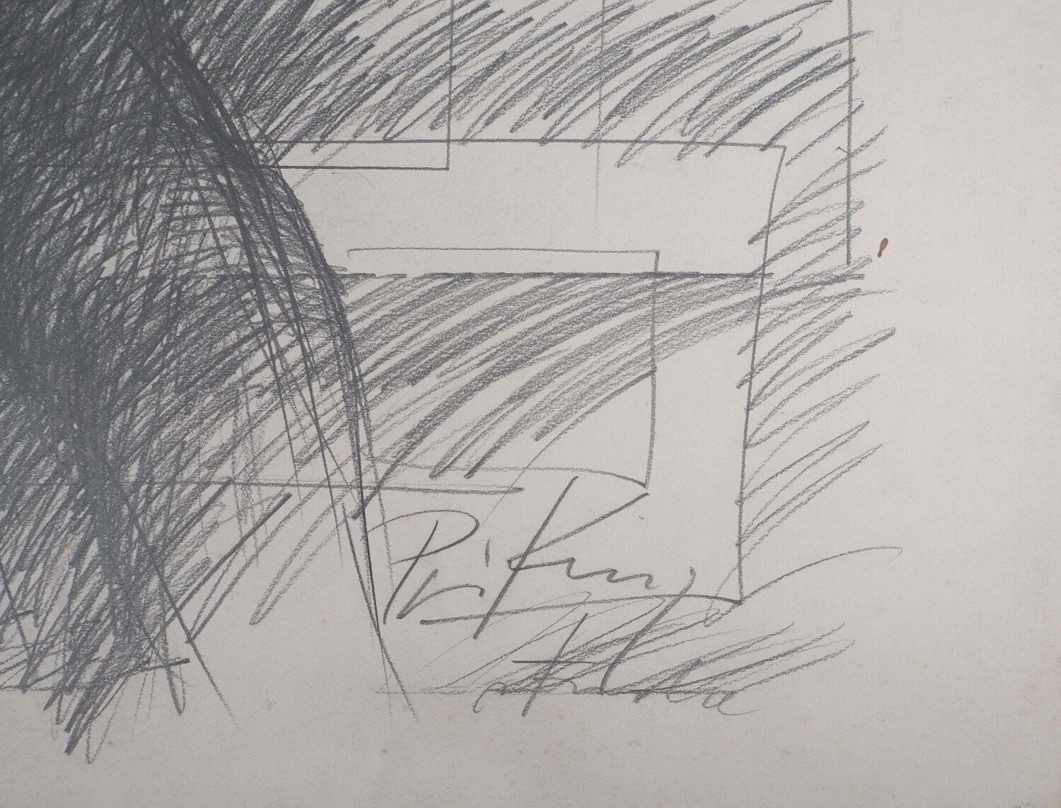 Etude d'un homme debout Franz Priking Werk auf Papier zu verkaufen