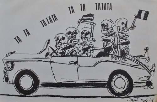 Le défilé des squelettes by MAI 68 (Affiches), Print for Sale on Singulart