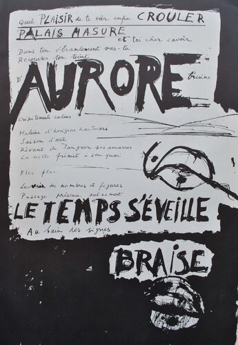 Le temps s'éveille by MAI 68 (Affiches), Print for Sale on Singulart